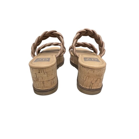 DV by Dolce Vita Bondi Wedge Sandals Cafe Tan Women's Size 7.5 - Picture 4 of 6